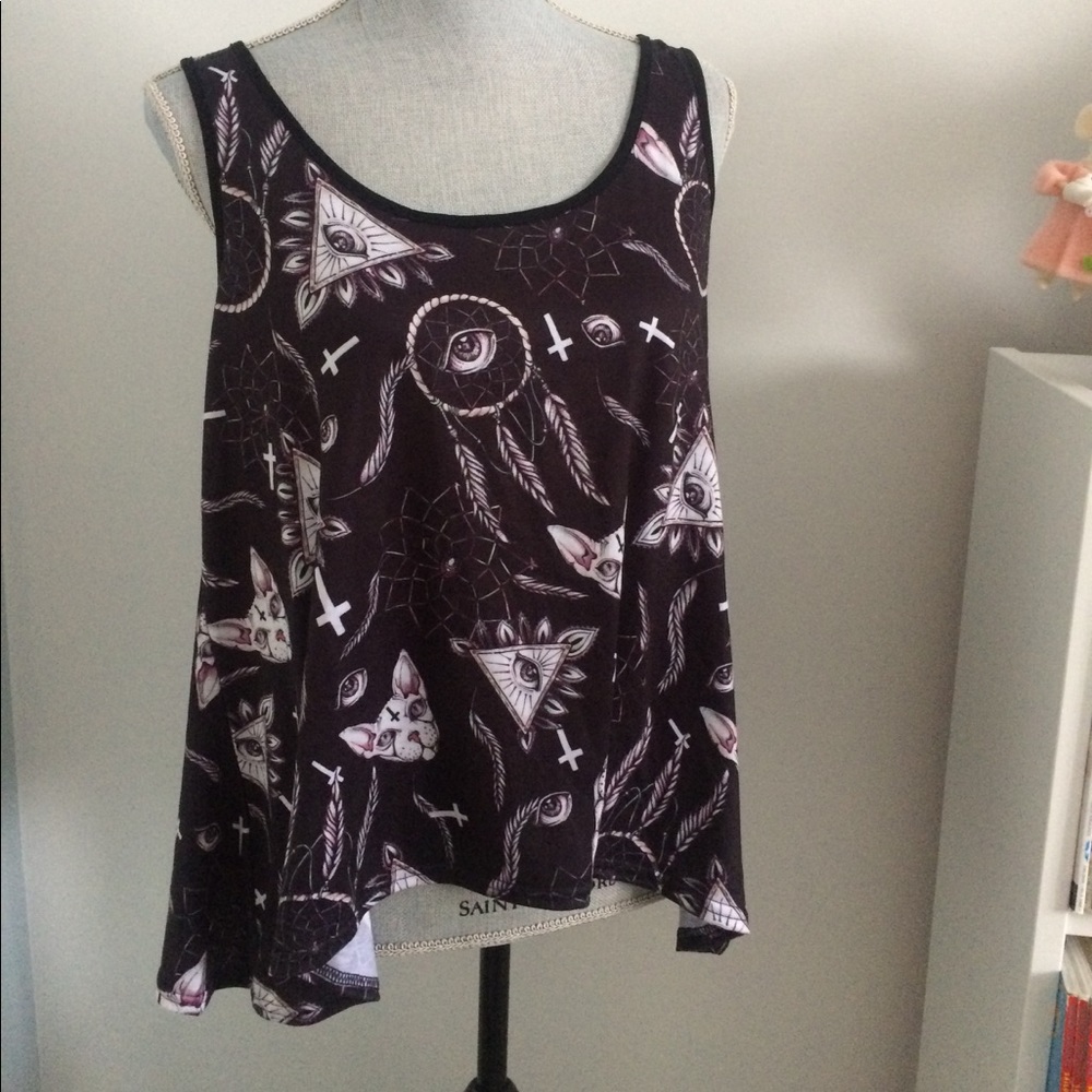 💖 Witch cat top by Spin Doctor💖